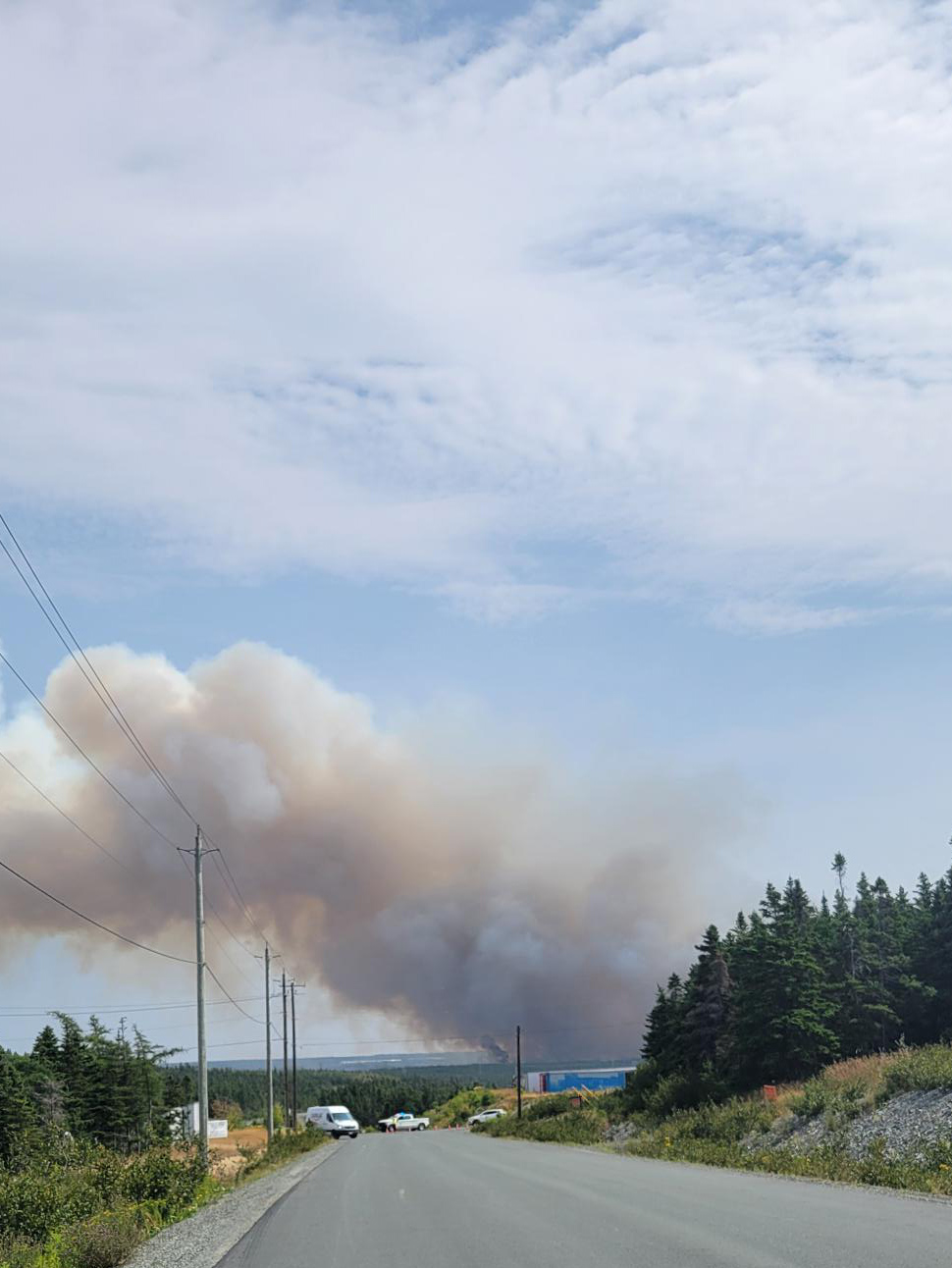 Aftermath of AHWC fire