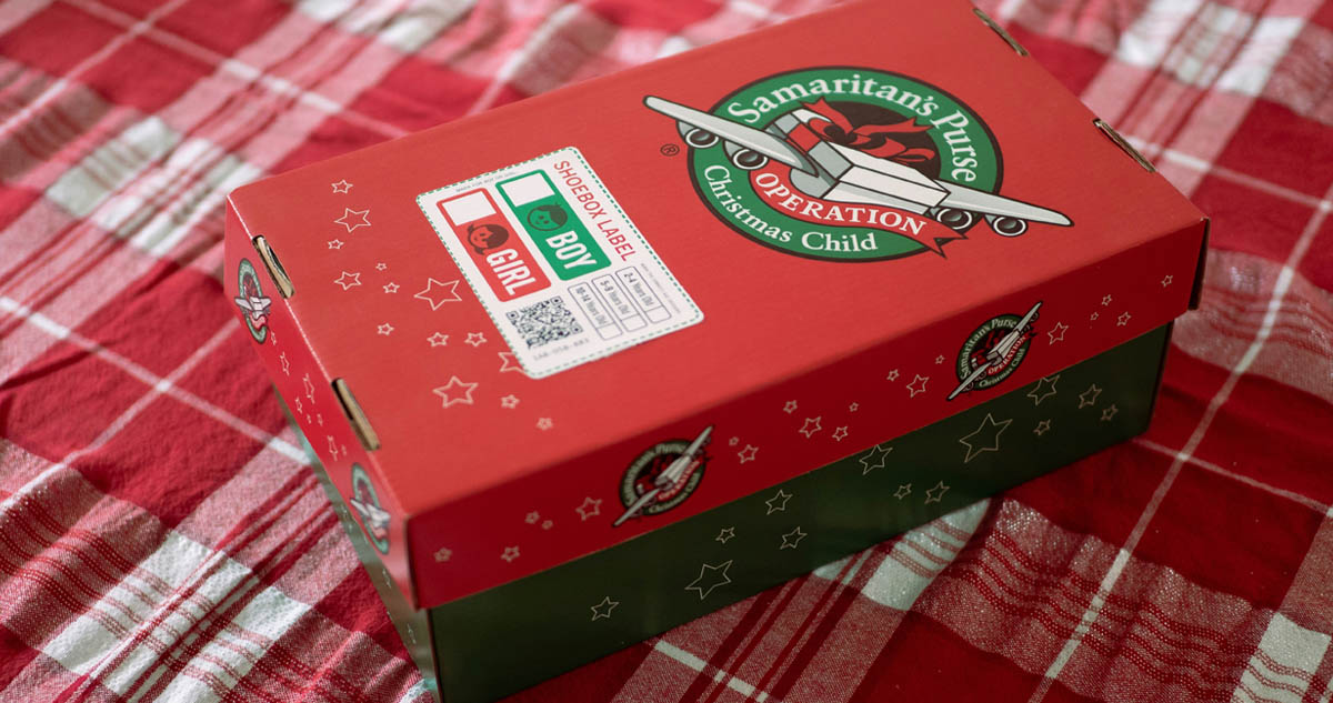Operation Christmas Child box